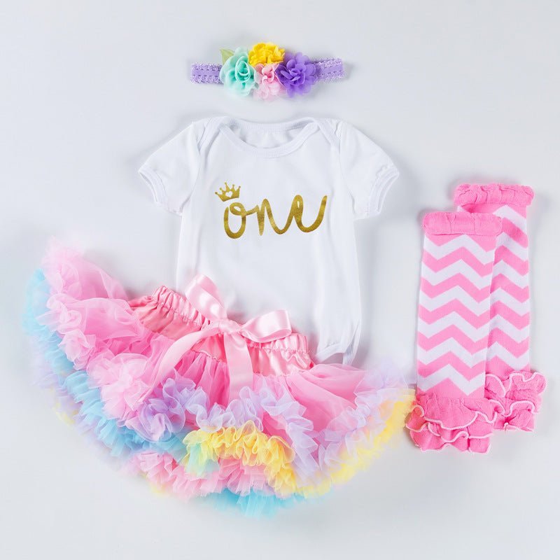 Baby girl 1st birthday outfit