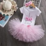 First birthday outfit baby girl - Purple-Fabulous Bargains Galore