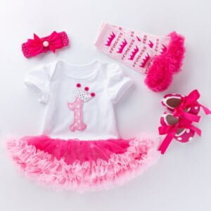 baby first birthday outfit girl