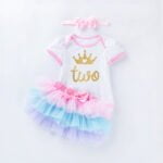 2nd birthday tutu outfit for baby girl