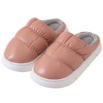 Non slip waterproof warm slippers - Pink-Fabulous Bargains Galore