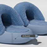 Fluffy shark slippers - Blue-Fabulous Bargains Galore