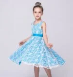 A-line lace flower girl dresses-sky-blue (7)