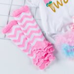 Baby girl second birthday outfit set rainbow (3)