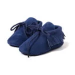 Baby shoes girl suede moccasins - Brown-Fabulous Bargains Galore