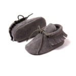 Baby shoes girl suede moccasins - Blue-Fabulous Bargains Galore