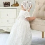 Baby girl christening gown up to age 24 months-Fabulous Bargains Galore