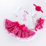 Baby girl first birthday outfit - Light Pink Cupcake-Fabulous Bargains Galore