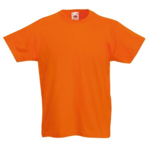 Boys plain t shirts-orange