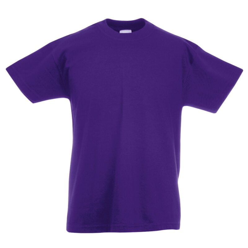 Boys plain t shirts-purple