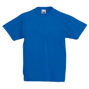 Boys plain t shirts-royal blue