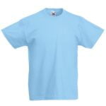Boys plain t shirts-sky blue