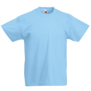 Boys plain t shirts-sky blue