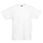 Boys plain t shirts-white