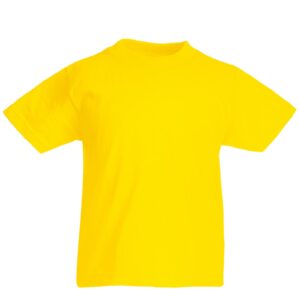 Boys plain t shirts - Yellow-Fabulous Bargains Galore