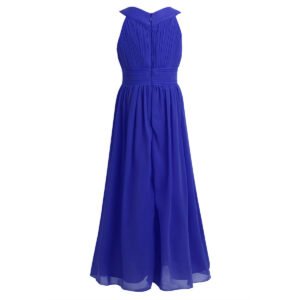 Children's bridesmaid dress-royal-blue (1)