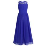 Children's bridesmaid dress-royal-blue (2)