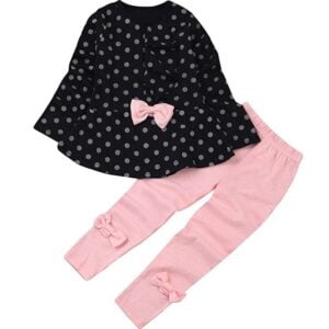 Cute 2 piece sets for girls-navy-blue (4)