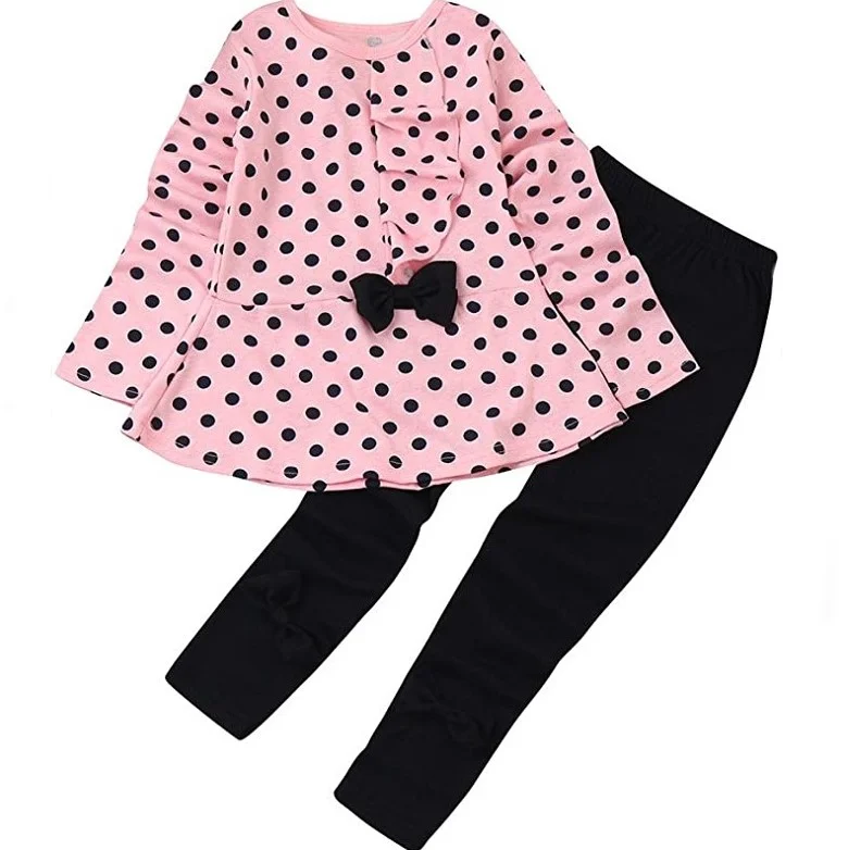 4-7 Years Old Kids Set Leggings With Cotton Tops Girls Clothes | Lazada PH-thanhphatduhoc.com.vn