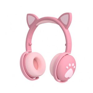 Cute light up cat headphones - Pink (2) (1)