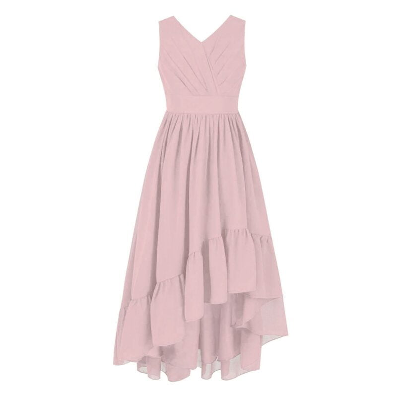 Fancy flower girl dresses - Dusty Pink-Fabulous Bargains Galore