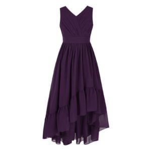 Fancy flower girl dresses - Purple-Fabulous Bargains Galore