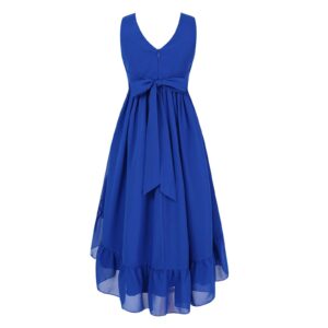 Fancy flower girl dresses - Royal Blue-Fabulous Bargains Galore