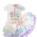 First birthday outfit baby girl - Pink-Fabulous Bargains Galore