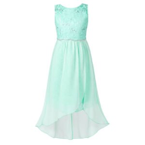 Flower girl dresses for summer wedding-mint-green (2)