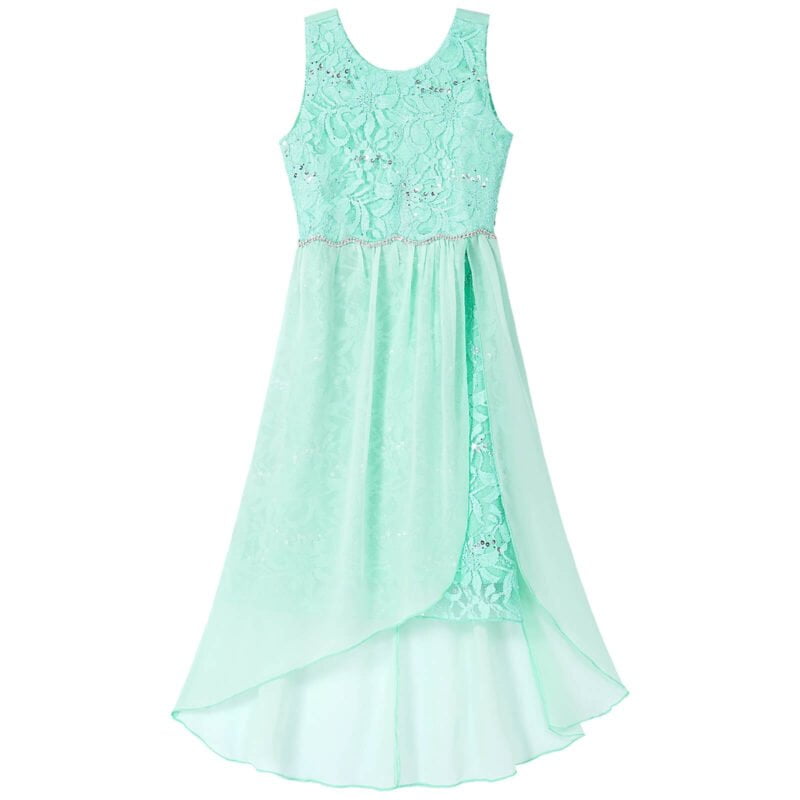 Flower girl dresses for summer wedding-mint-green (4)
