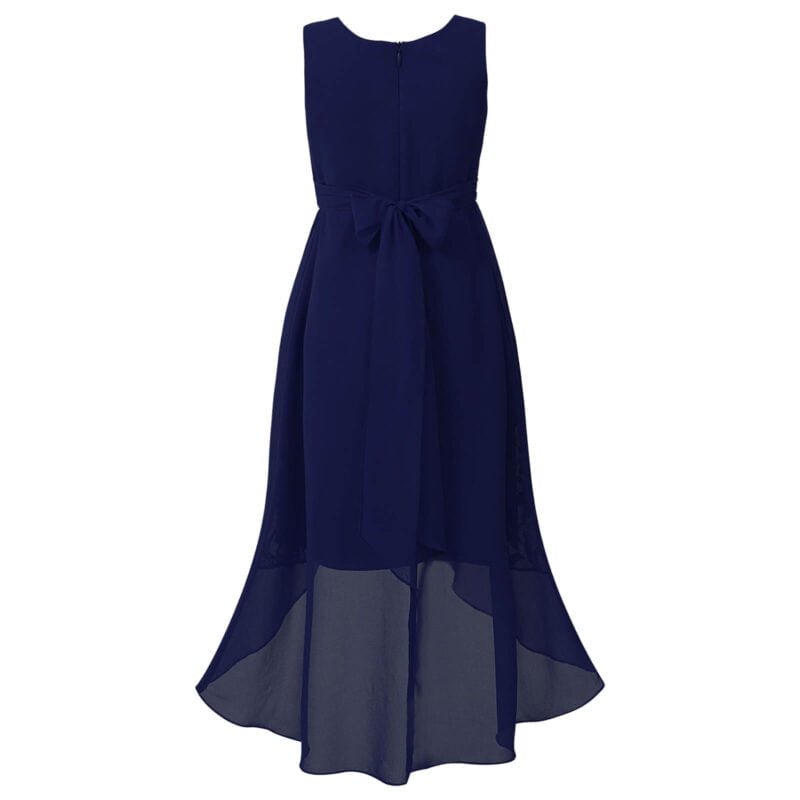 Flower girl dresses for summer wedding-navy-blue (3)