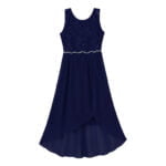 Flower girl dresses for summer wedding-navy-blue (4)