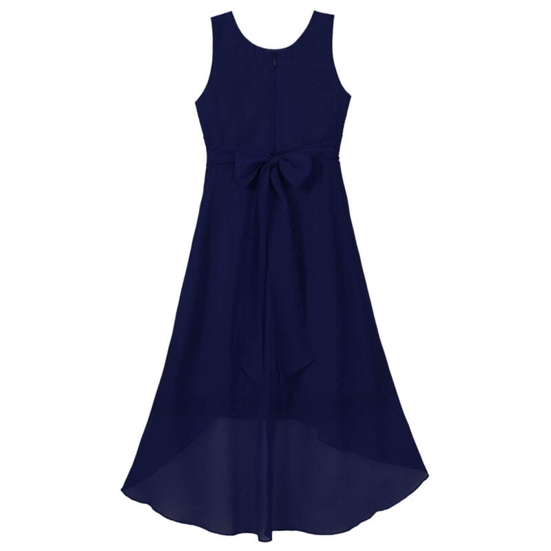 Flower girl dresses for summer wedding-navy-blue (5)