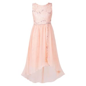 Flower girl dresses for summer wedding-pink (2)