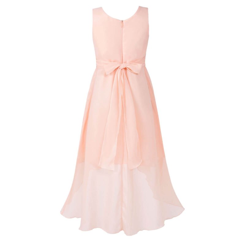 Flower girl dresses for summer wedding-pink (3)