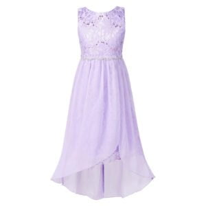 Flower girl dresses for summer wedding-purple (2)