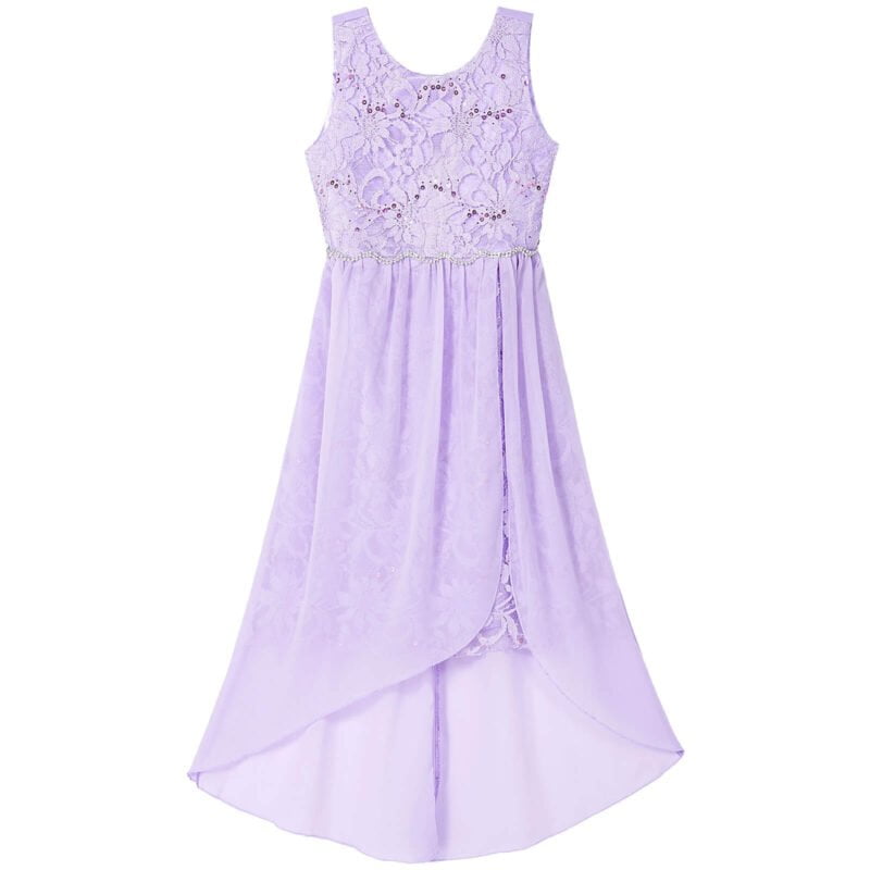 Flower girl dresses for summer wedding-purple (4)