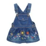 Toddler girl dungaree dress