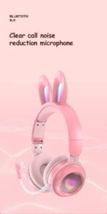 Foldable rabbit ear headset - Green-Fabulous Bargains Galore