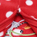 Girl Christmas tunic dress-red-white-polka-dot (4)