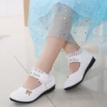 Girl patent leather shoes - White-Fabulous Bargains Galore