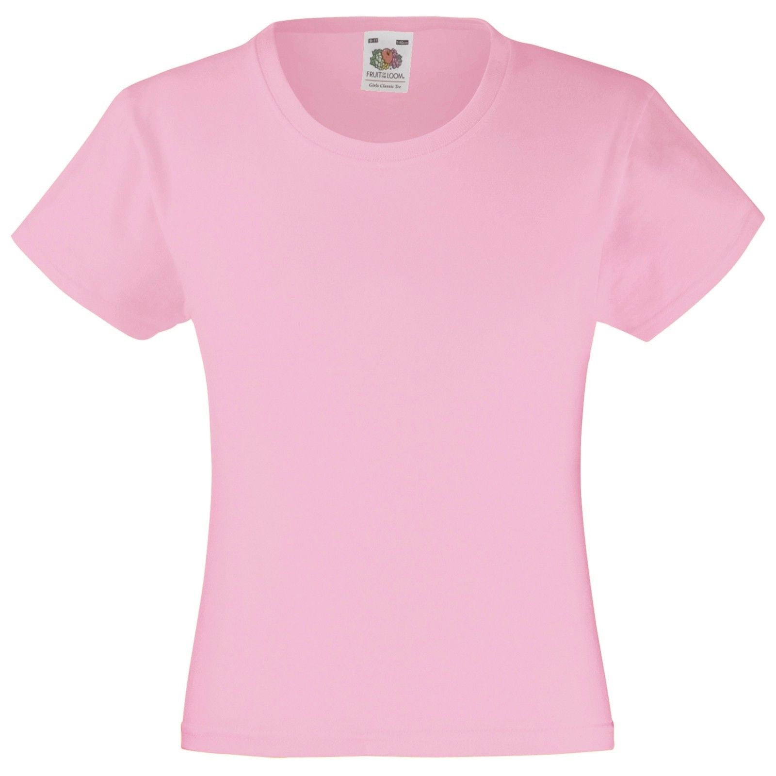 Buy Girls Plain T Shirts - Light Pink - Fabulous Bargains Galore