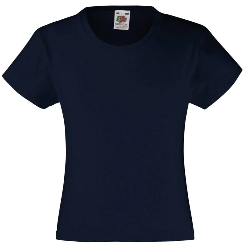 Girls plain outlet grey t shirt