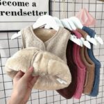Girls fur vest - Pink-Fabulous Bargains Galore