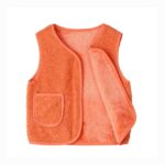 Girls fur vest - Brown-Fabulous Bargains Galore