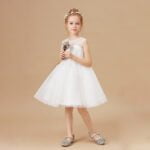 Girls white occasion dress-Fabulous Bargains Galore