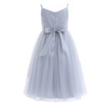 Grey tulle flower girl dress 1 (1)