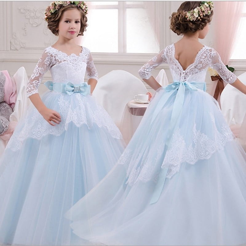 Vintage Ombre Princess Ball Gowns for Kids FD1600C viniodress – Viniodress