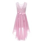 Hi low flower girl dress-dusty-pink (2)