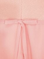 High low girls chiffon dress-pink (4)